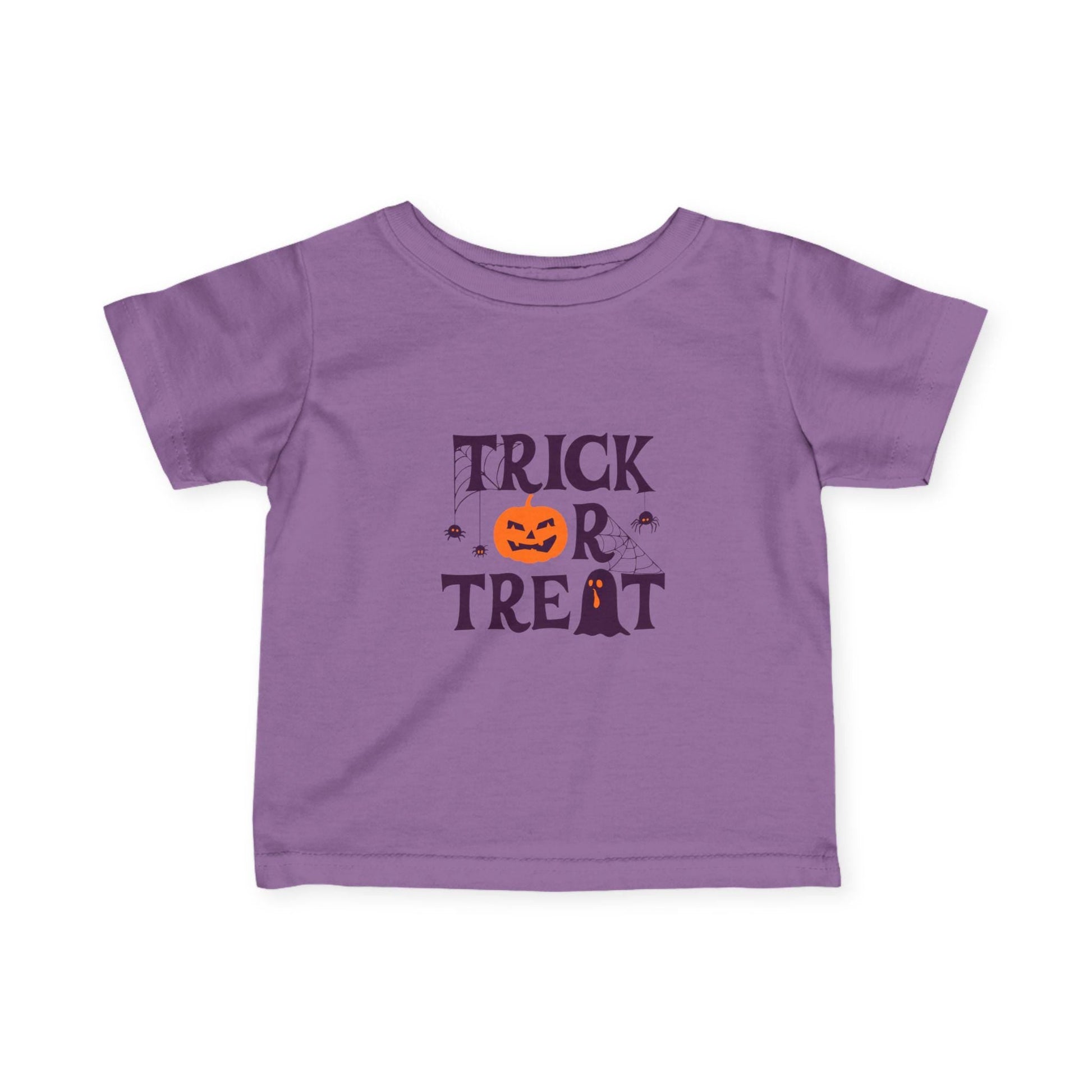 Trick or Treat Infant Jersey Tee: Perfect Halloween Outfit for Little Ones! - Gooso Pixel