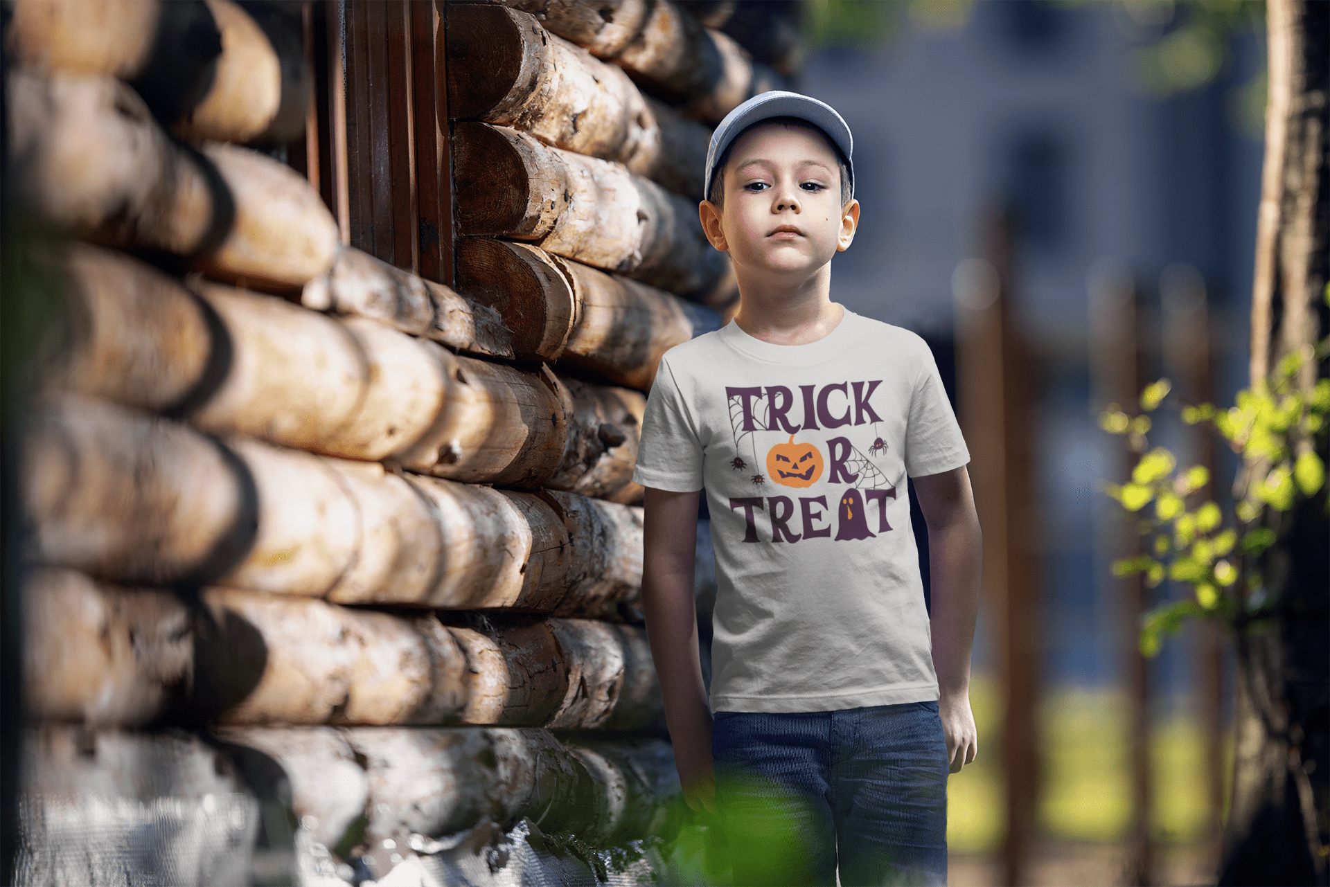 Trick or Treat Infant Jersey Tee: Perfect Halloween Outfit for Little Ones! - Gooso Pixel