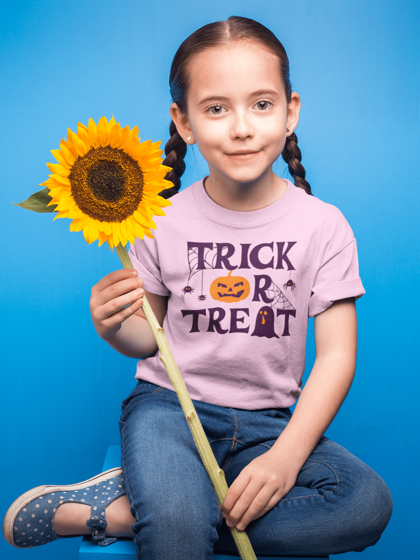 Trick or Treat Infant Jersey Tee: Perfect Halloween Outfit for Little Ones! - Gooso Pixel