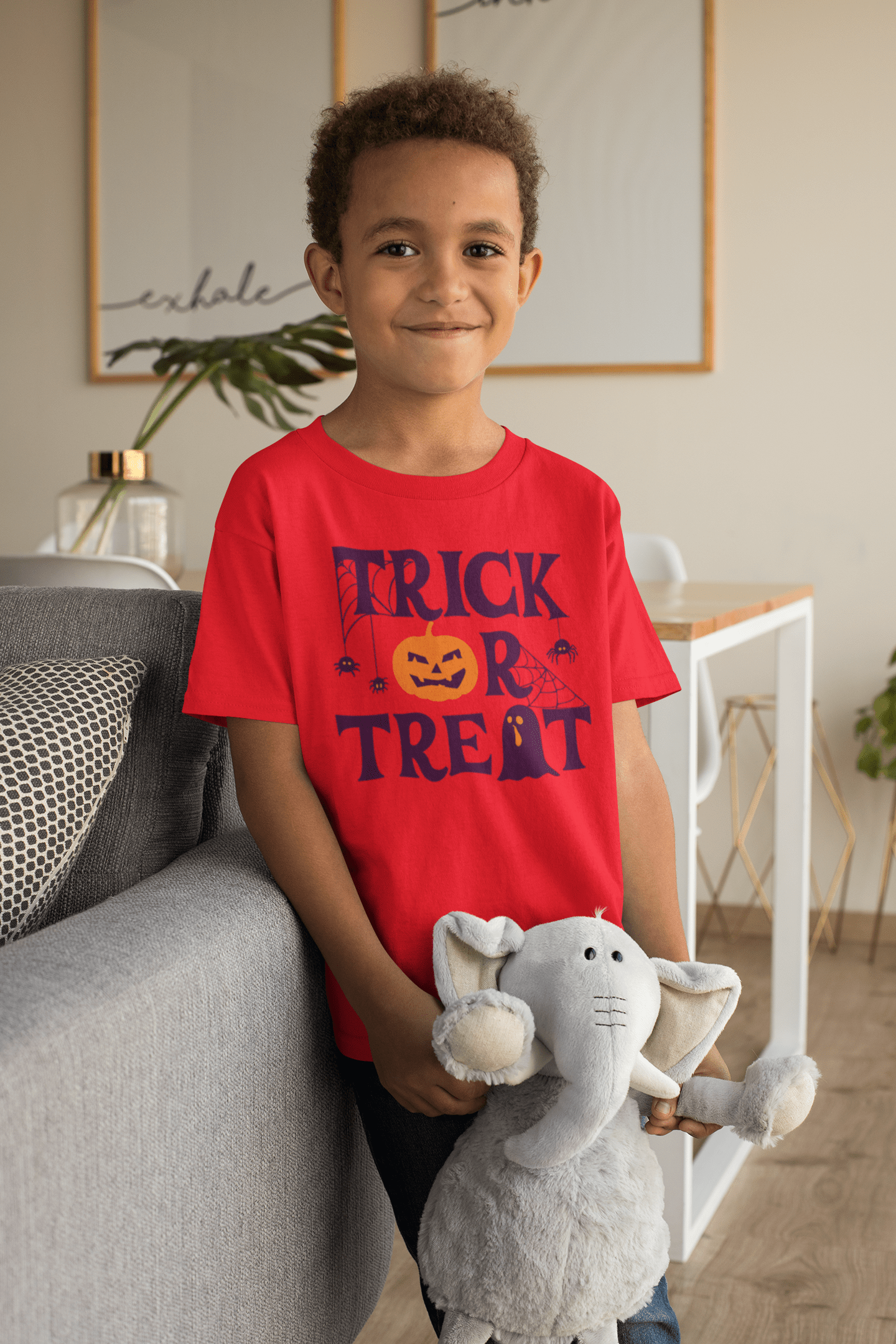 Trick or Treat Infant Jersey Tee: Perfect Halloween Outfit for Little Ones! - Gooso Pixel