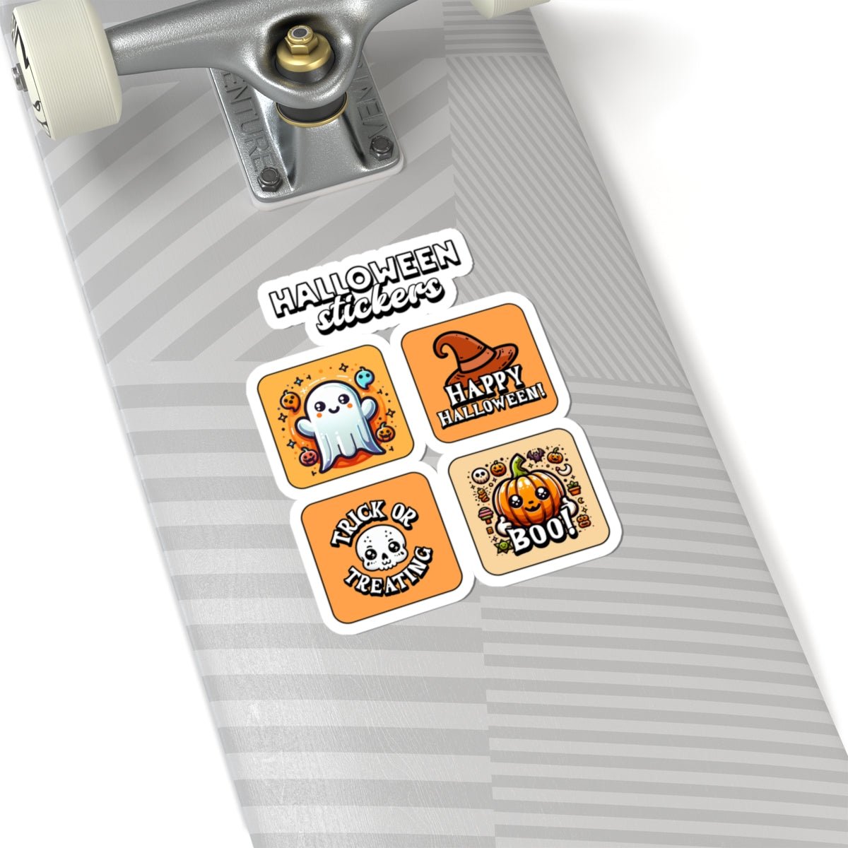 Halloween Sticker Set - Graphics & Text Kiss - Cut Vinyl for Laptops & Journals - Gooso Pixel