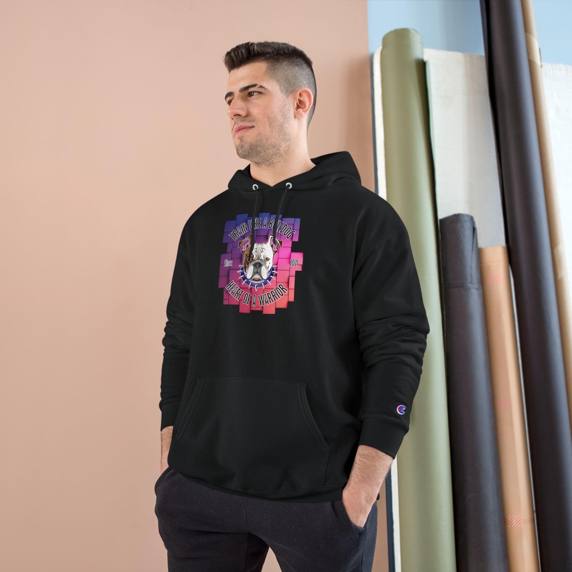 Bulldog Motivation Gym Champion® Hoodie
