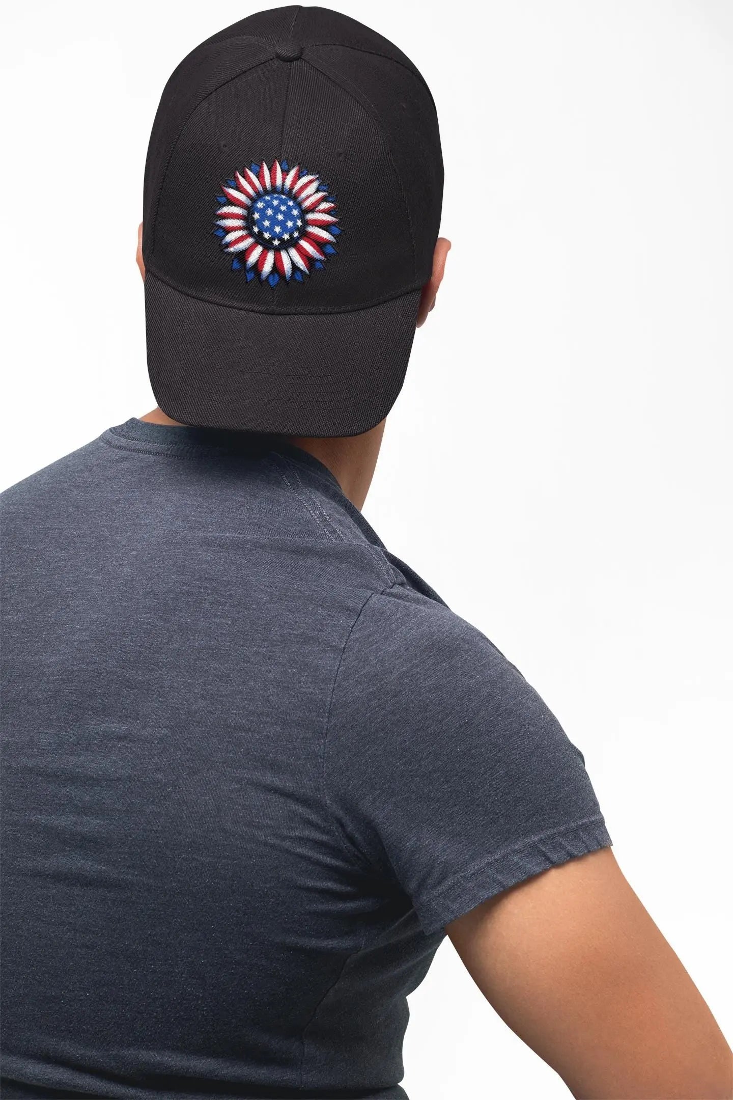 Embroidered Classic Dad Cap for 4th of July Patriotic