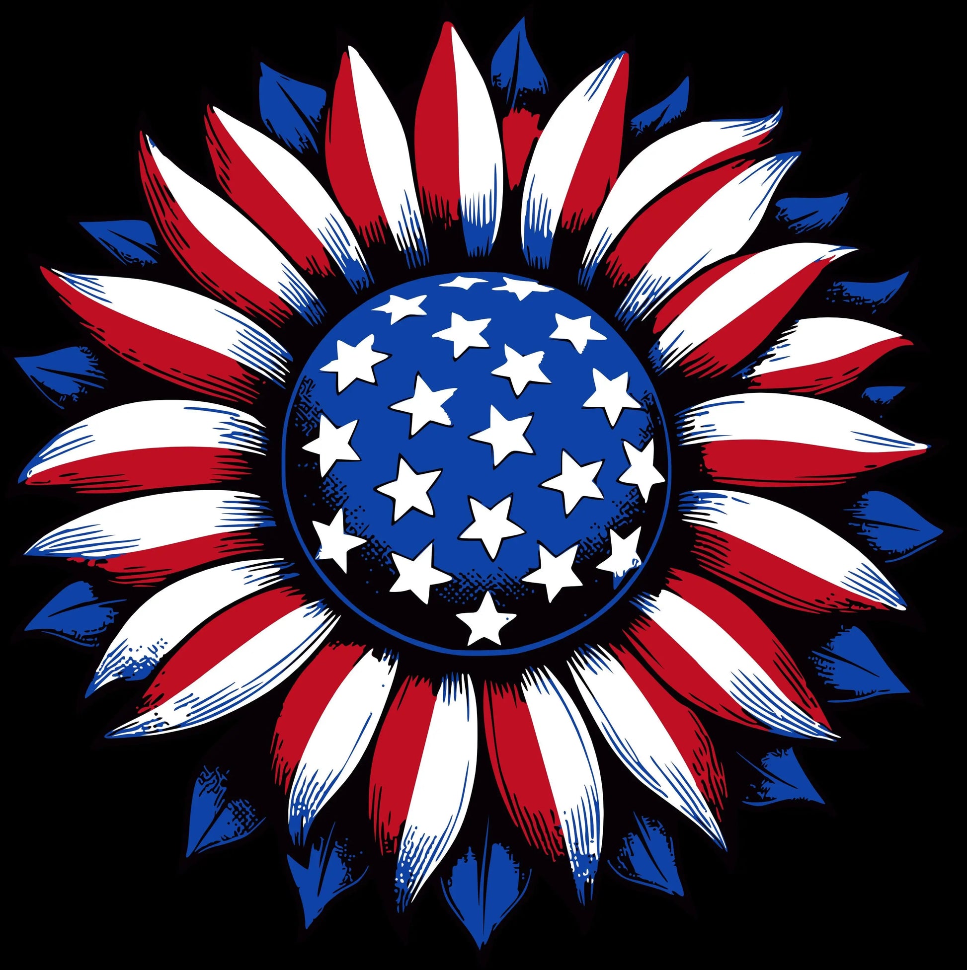 Embroidered Classic Dad Cap for 4th of July Patriotic