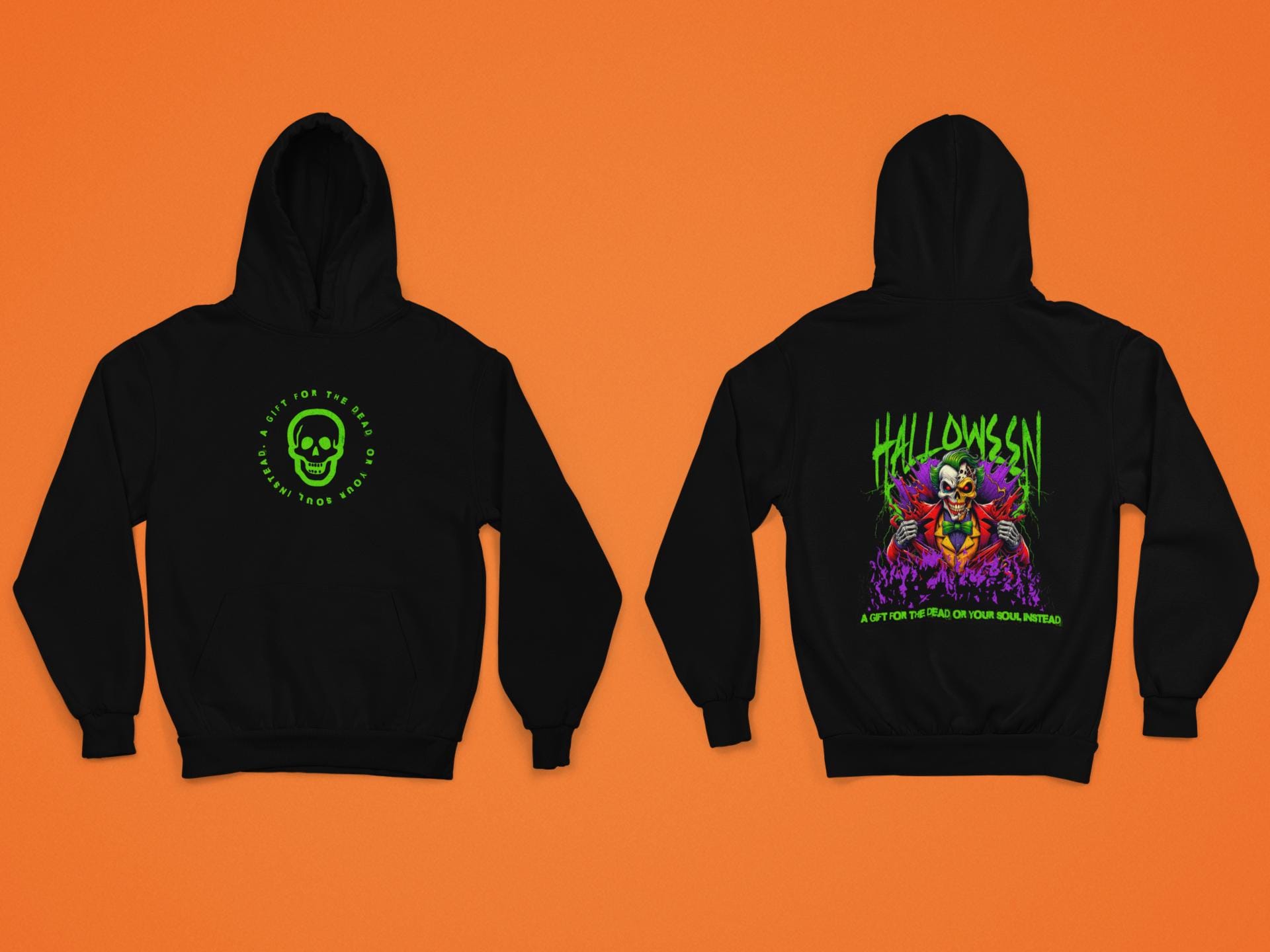 Spooky Halloween Fun Unisex College Hoodie, October Festive Apparel