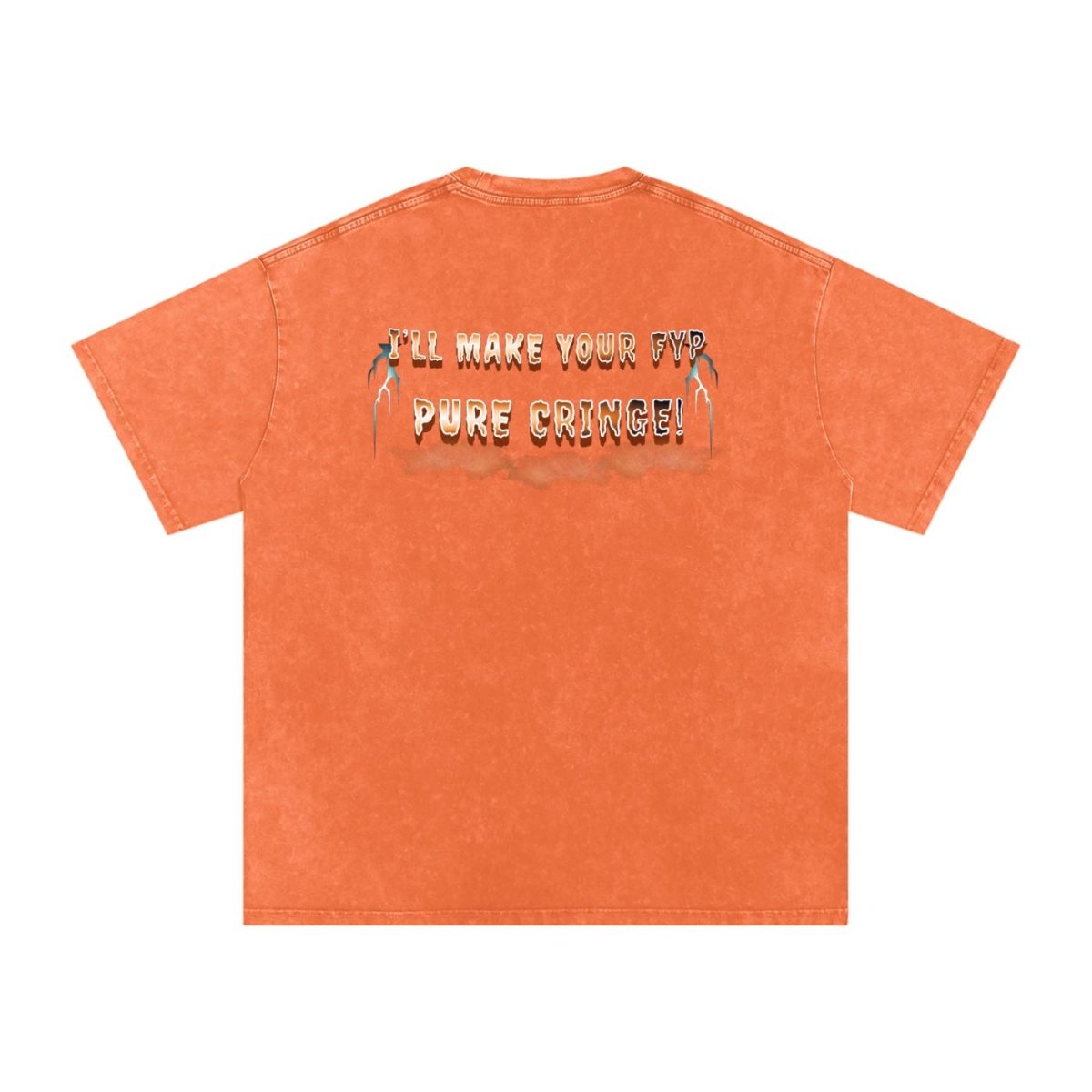 Trick or Treat Mom Shirt | Funny Halloween Dad Shirt | Snow Washed Oversized Cotton T-Shirt | Matching Family Halloween Costume Tee | Spooky - Gooso Pixel