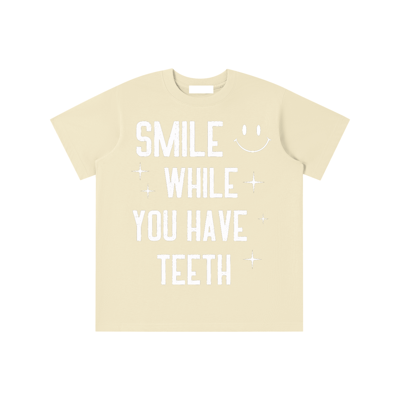 Youth Tee - Smile While You Still Have Teeth - Multicolor Tooth Graphic - Fun & Functional - Gooso Pixel LLC