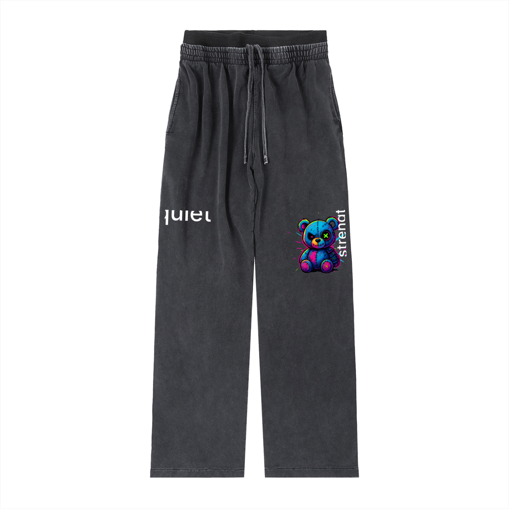 Vintage Washed Waist Pants