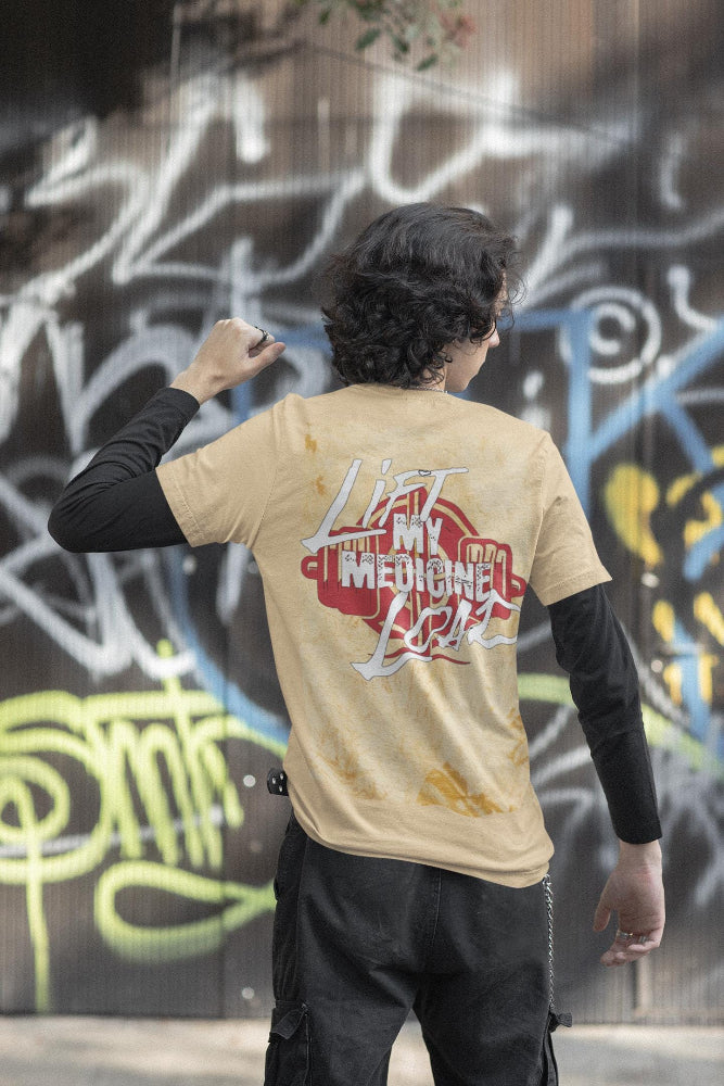 Comfort Colors® Color Blast IRONFIEND T-Shirt gooso pixel back yellow 