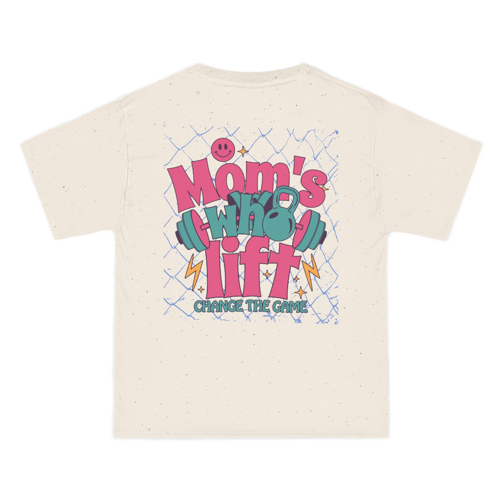 Lightning Bolt Mom Workout Short Sleeve T gooso pixel 