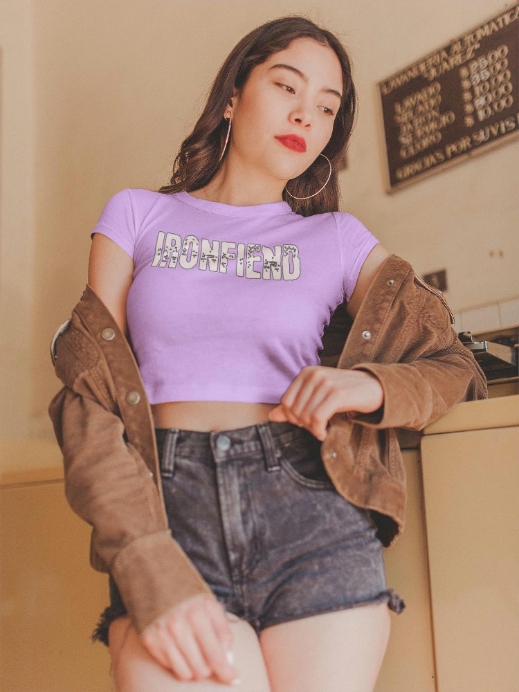 Motivation Versatile Graphic cropped Top