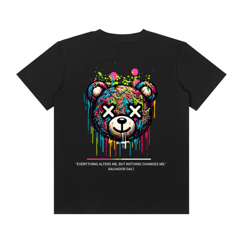 ART MODE: ON Everyday Graffiti Bear Unisex T-Shirt - Gooso Pixel LLC
