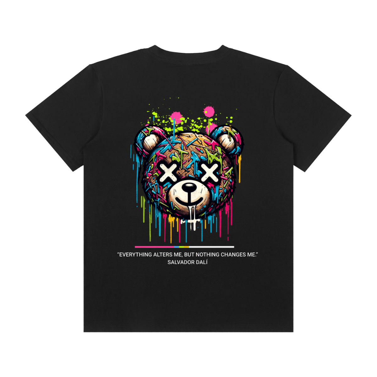 ART MODE: ON Everyday Graffiti Bear Unisex T-Shirt - Gooso Pixel LLC