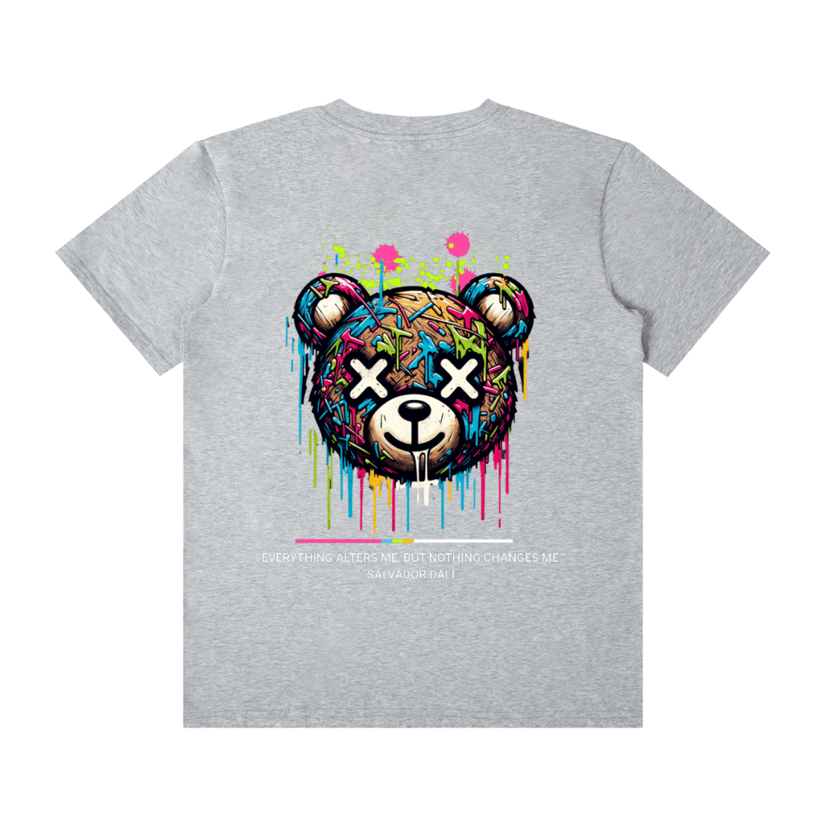 ART MODE: ON Everyday Graffiti Bear Unisex T-Shirt - Gooso Pixel LLC