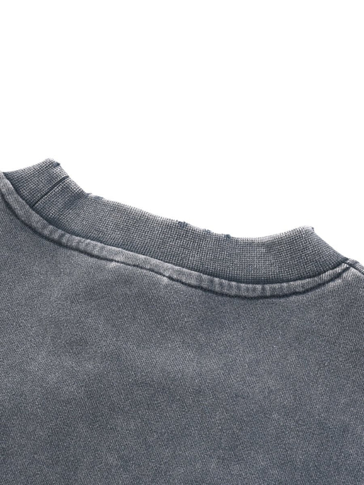 ART MODE: ON Women’s Snow Wash Cropped Hoodie – 100% cotton Streetwear - Gooso Pixel