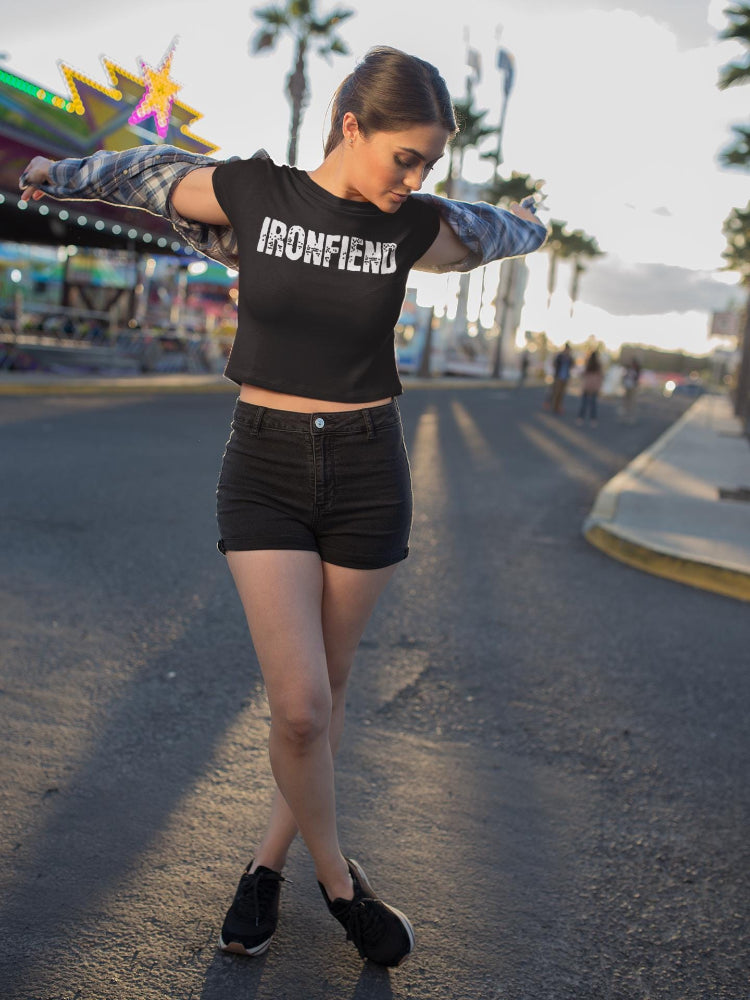 Motivation Versatile Graphic cropped Top