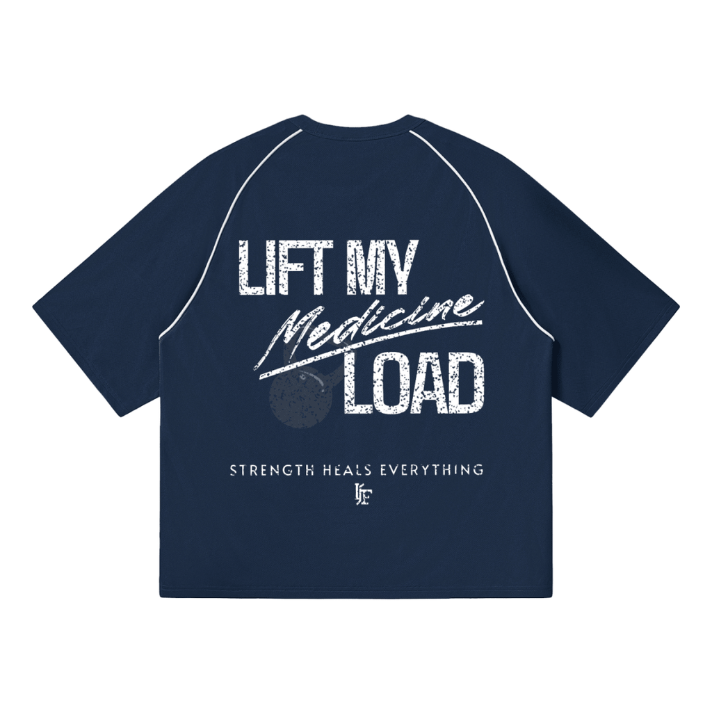 Contrast Piping Panel Raglan T-Shirt - Gooso Pixel LLC