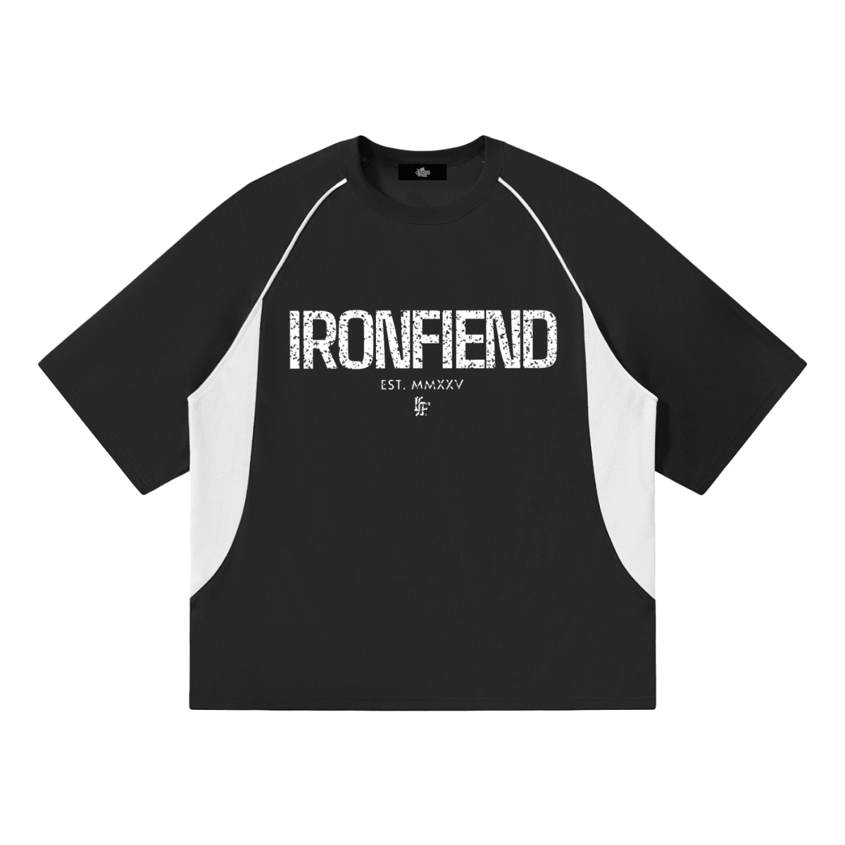 Contrast Piping Panel Raglan T-Shirt - Gooso Pixel LLC