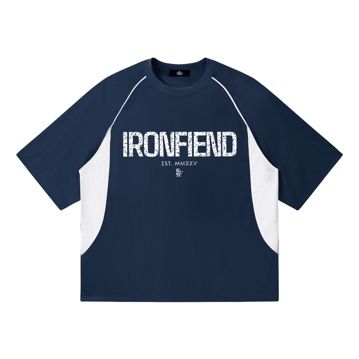 Contrast Piping Panel Raglan T-Shirt - Gooso Pixel LLC