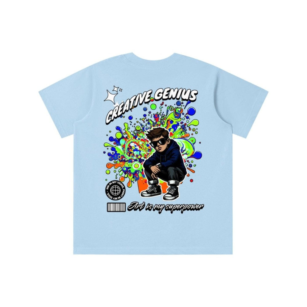 Creative Kids T-Shirt – Artsy Graphic Tee for Boys & Girls, Fun Artist Gift, Colorful Children’s Shirt - Gooso Pixel