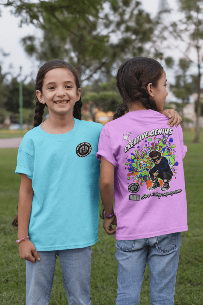 Creative Kids T-Shirt – Artsy Graphic Tee for Boys & Girls, Fun Artist Gift, Colorful Children’s Shirt - Gooso Pixel