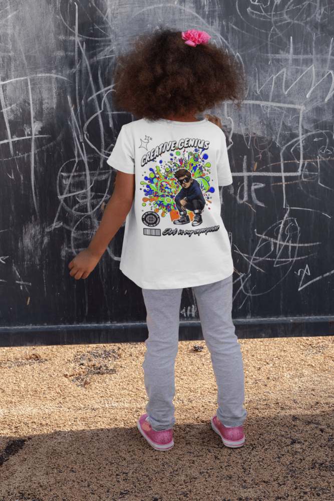 Creative Kids T-Shirt – Artsy Graphic Tee for Boys & Girls, Fun Artist Gift, Colorful Children’s Shirt - Gooso Pixel