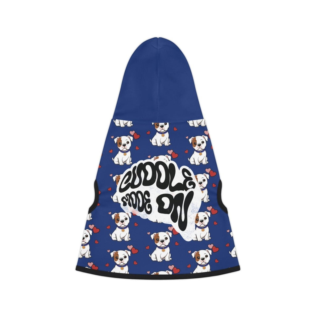 Cuddle Mode On – Bulldog Dog Hoodie - Gooso Pixel LLC