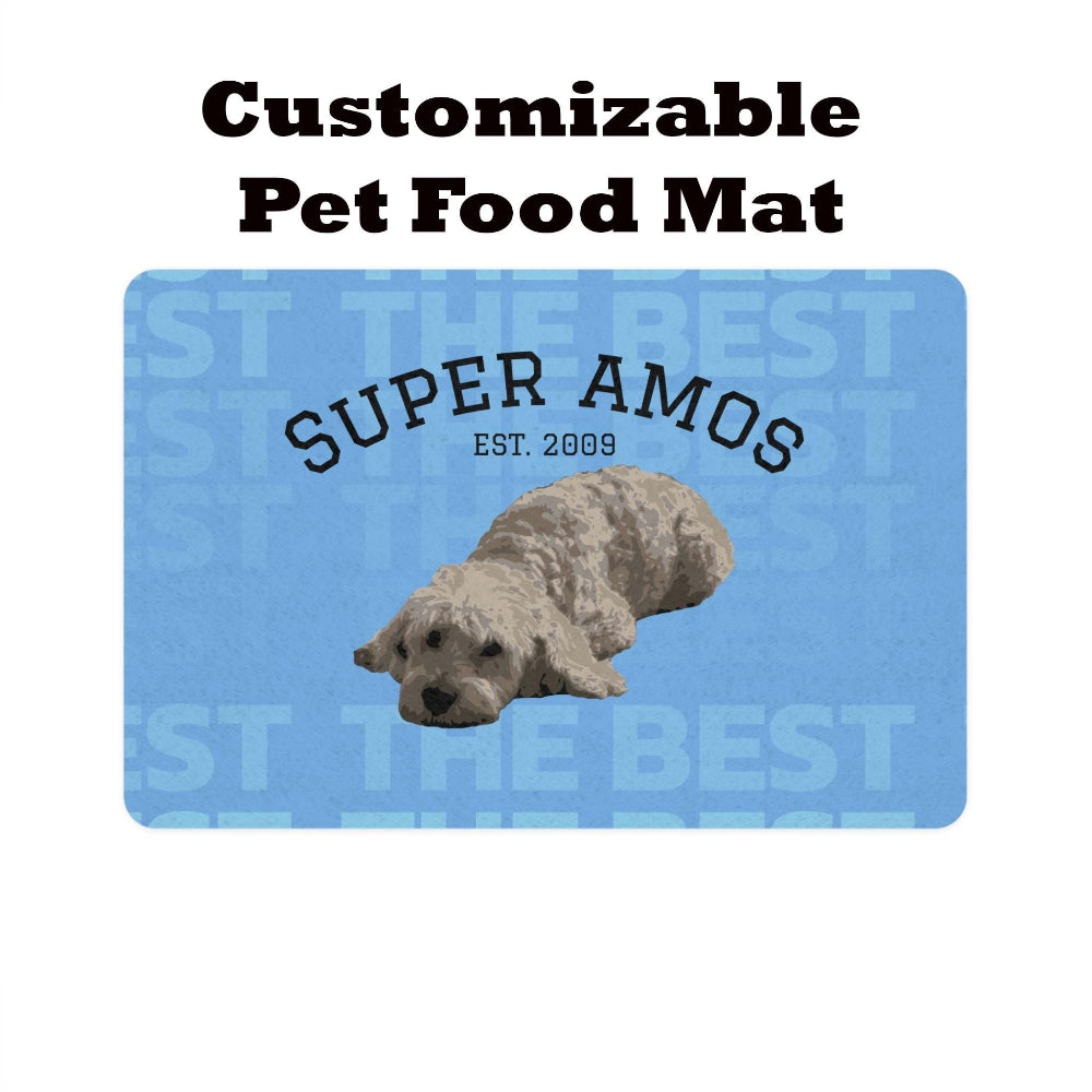 Custom Pet Food Mat