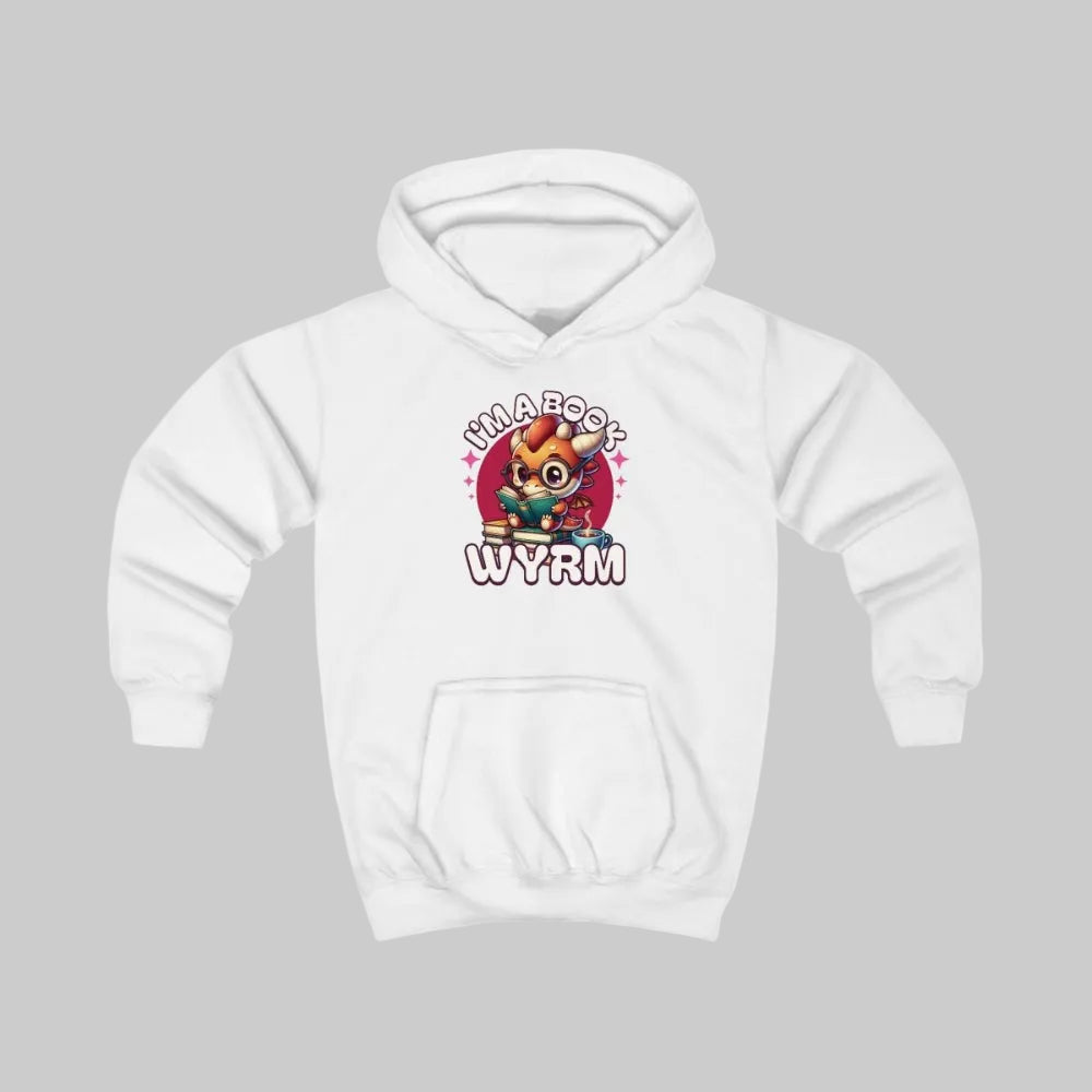 Cute Reading Dragon Hoodie for Kids - Gooso Pixel