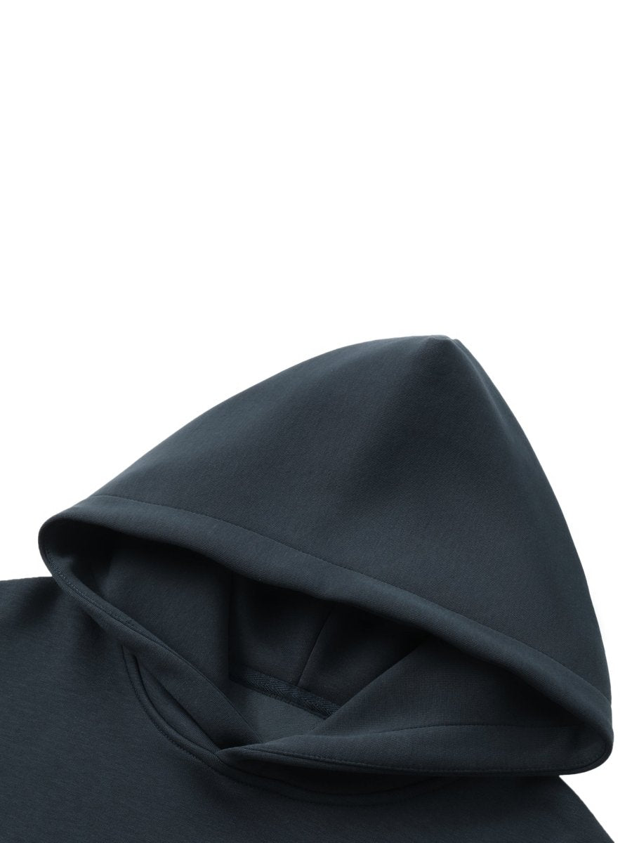 navy blue hood on a white background