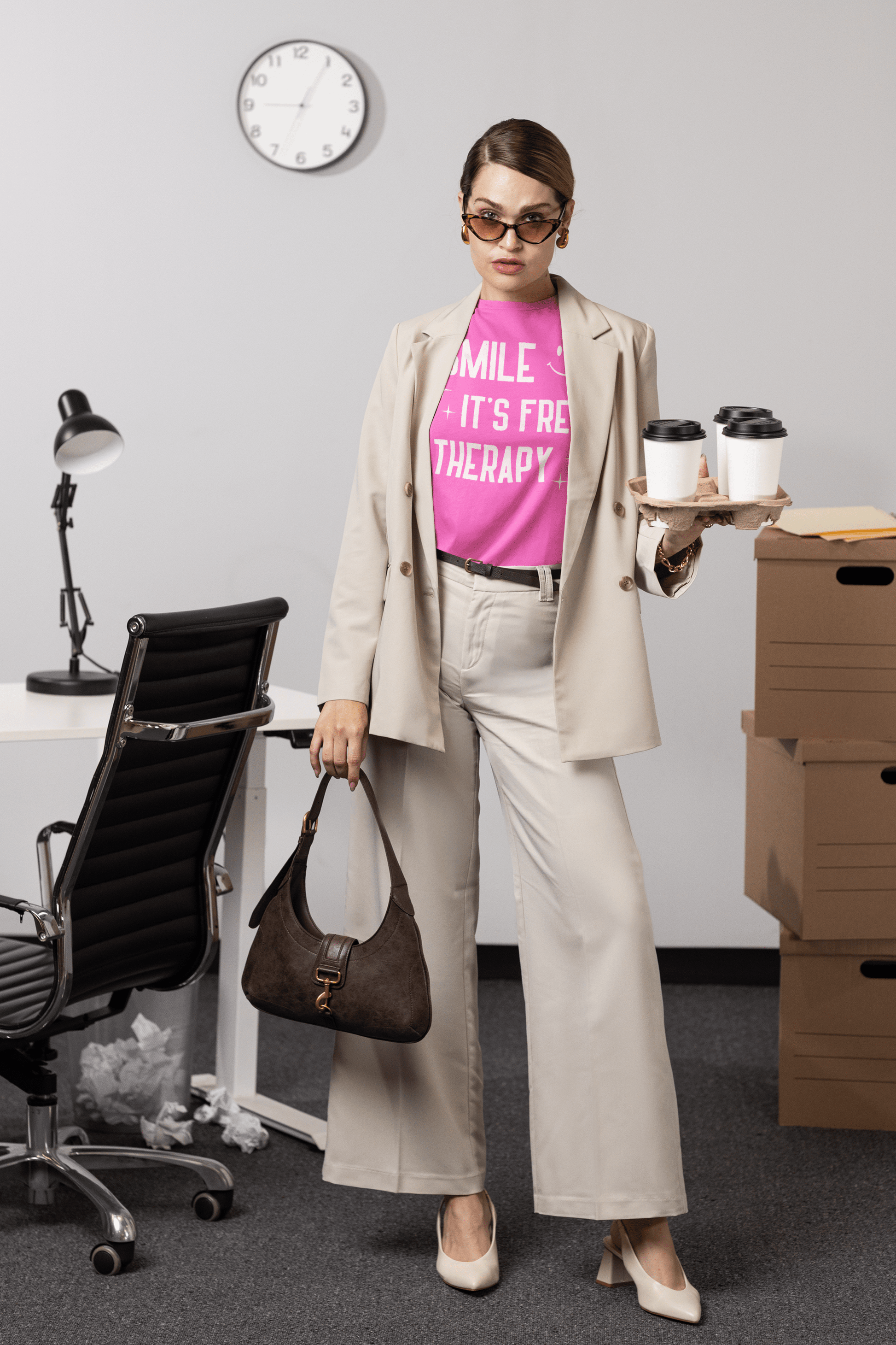 Dental Tooth Logo Happy T-Shirt - Gooso Pixel