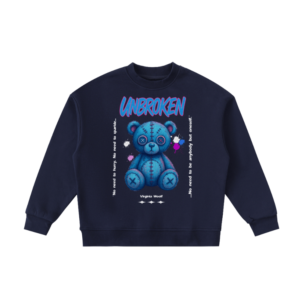 Essential Fleece Kids' Crewneck Sweatshirt - Gooso Pixel