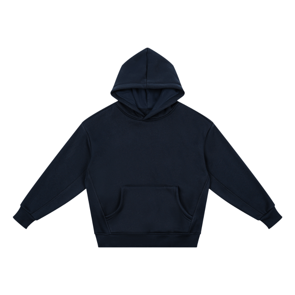 Essential Kids' Fleece Hoodie - The UNBROKEN Blue Teddy Oversized Hoodie - Gooso Pixel
