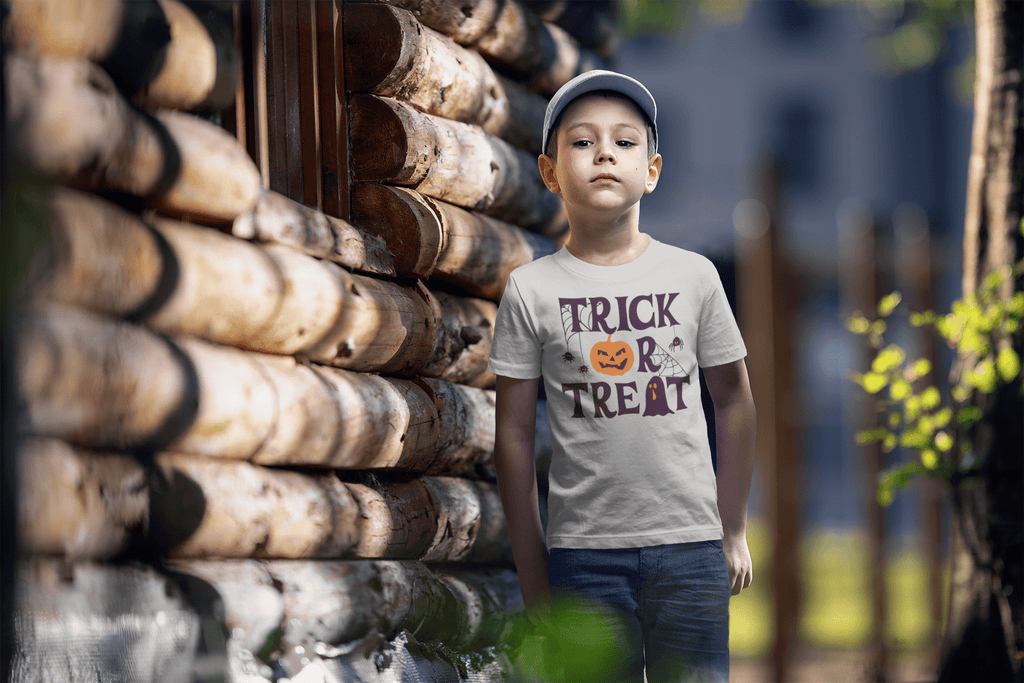 Trick or Treat Infant Jersey Tee: Perfect Halloween Outfit for Little Ones! - Gooso Pixel