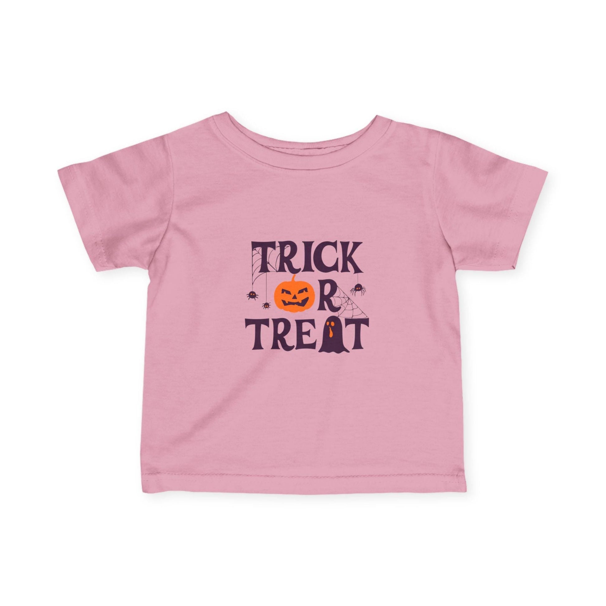 Trick or Treat Infant Jersey Tee: Perfect Halloween Outfit for Little Ones! - Gooso Pixel