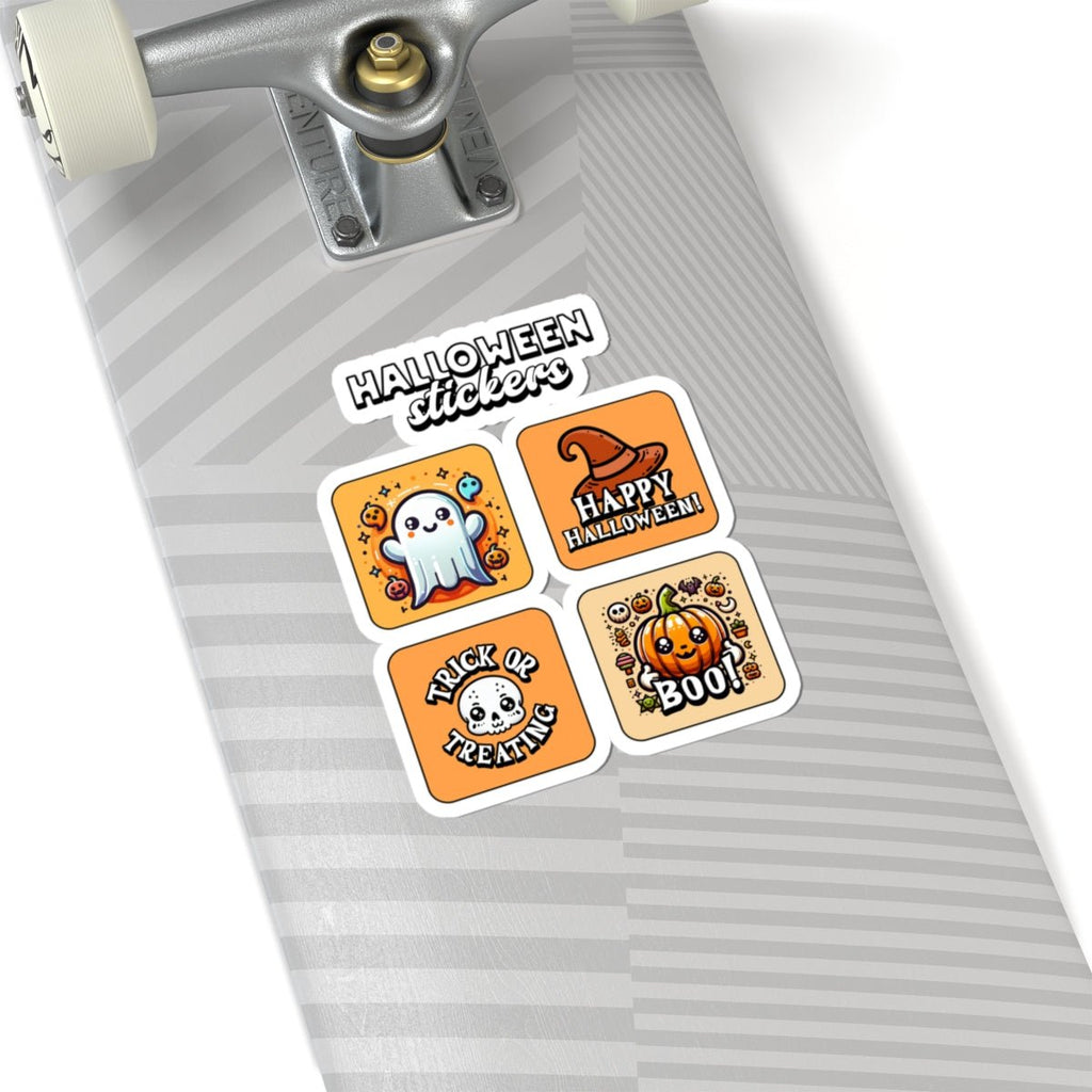 Halloween Sticker Set - Graphics & Text Kiss - Cut Vinyl for Laptops & Journals - Gooso Pixel