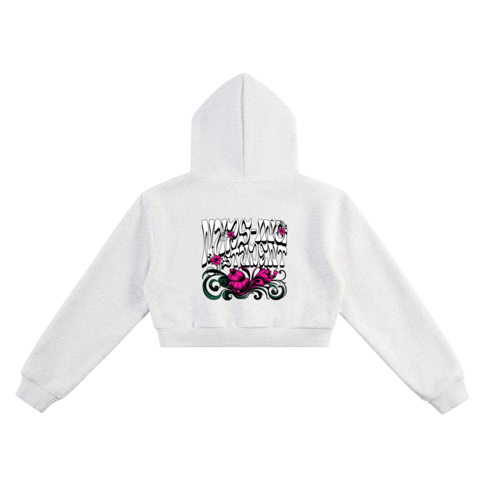 Healing Hands Nursing Student Hoodie – Minimalist Front, Playful Back Design - Gooso Pixel