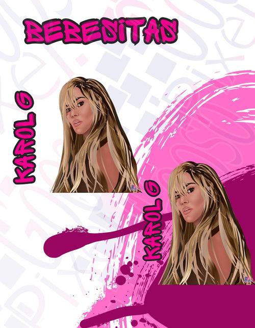 Karol G la bichota digital image for t shirt karol G stickers karol g hoodies Karol G Merch Unisex una chimba Reggaetonmusica latina