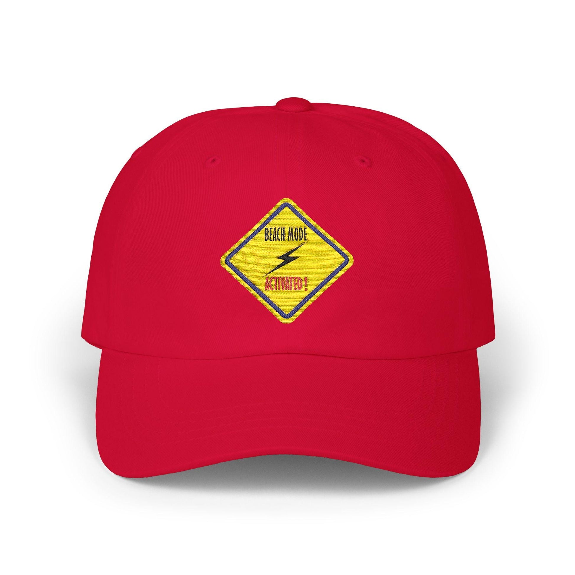 Lightning Bolt Classic Dad Hat embroidered Summer Vibes