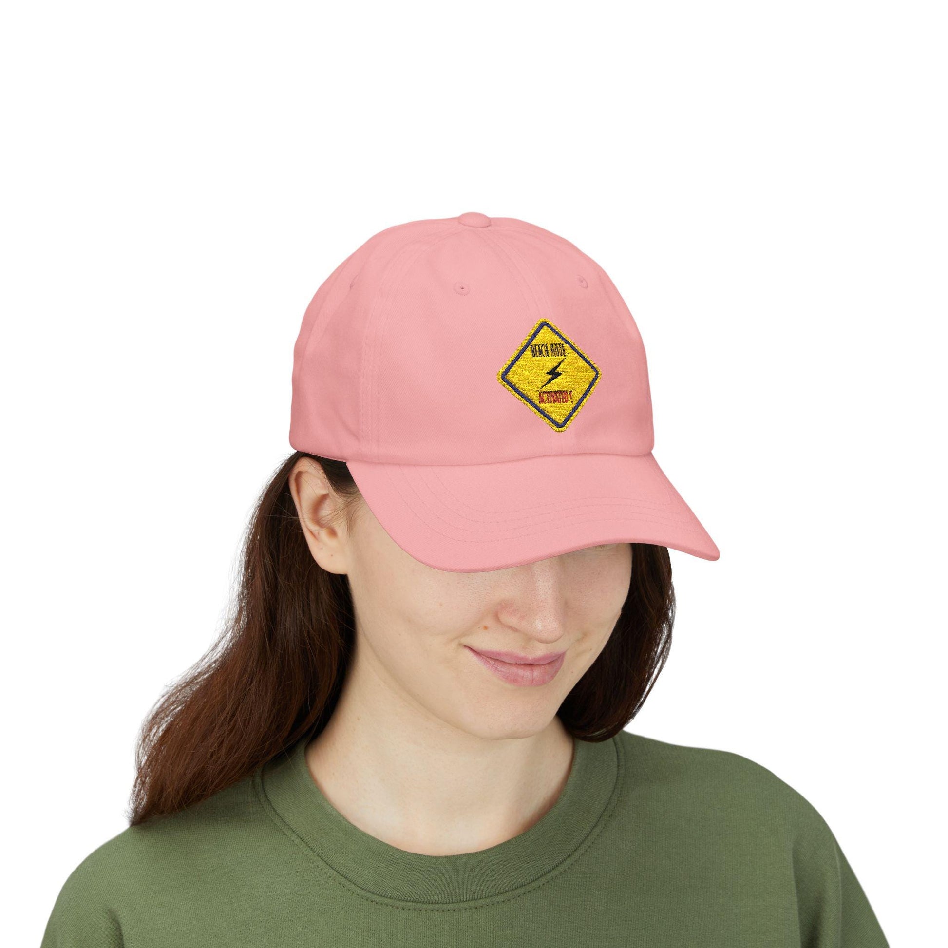 Lightning Bolt Classic Dad Hat embroidered Summer Vibes