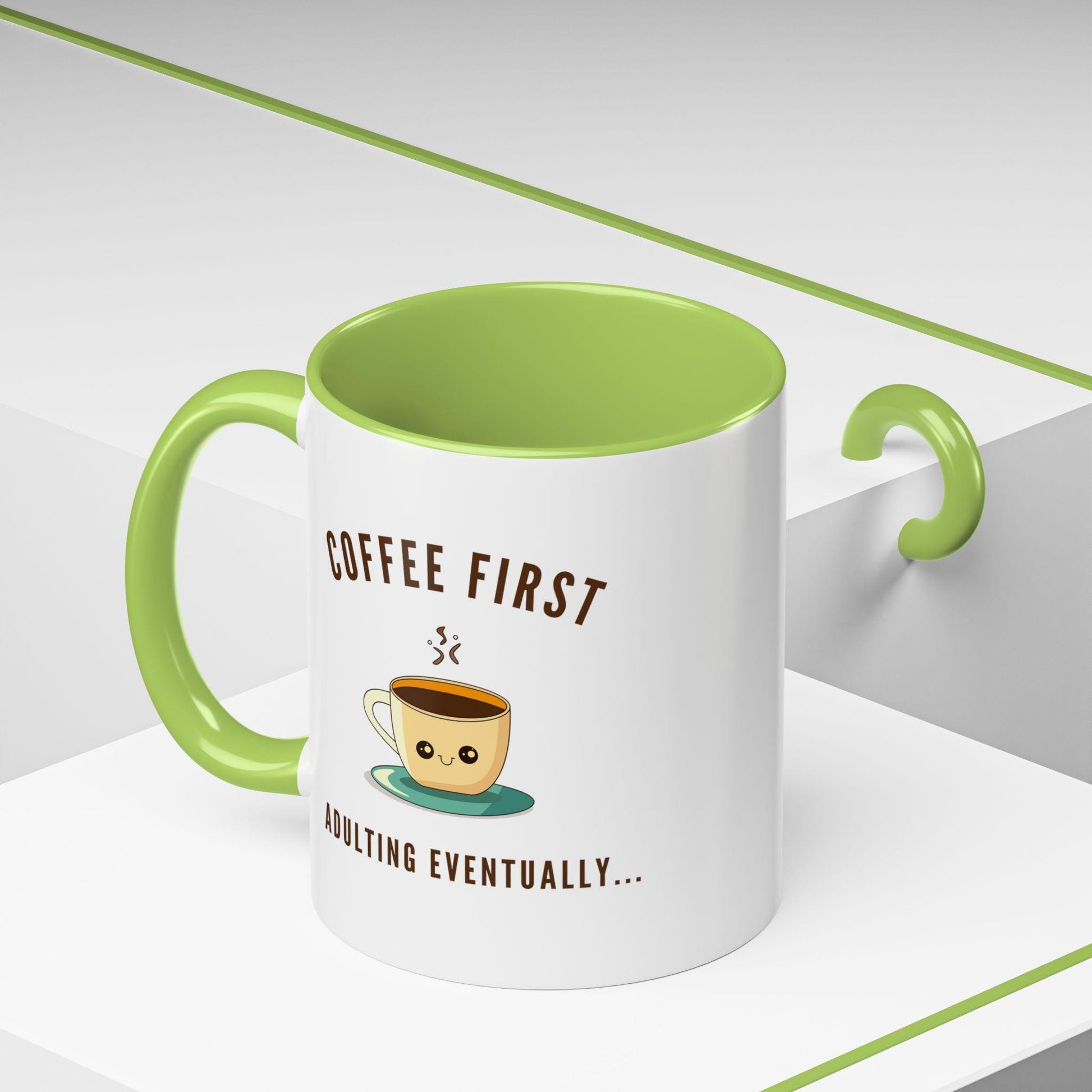 Funny Quote Accent Coffee Mug Unique Gift Idea for Coffee Lovers