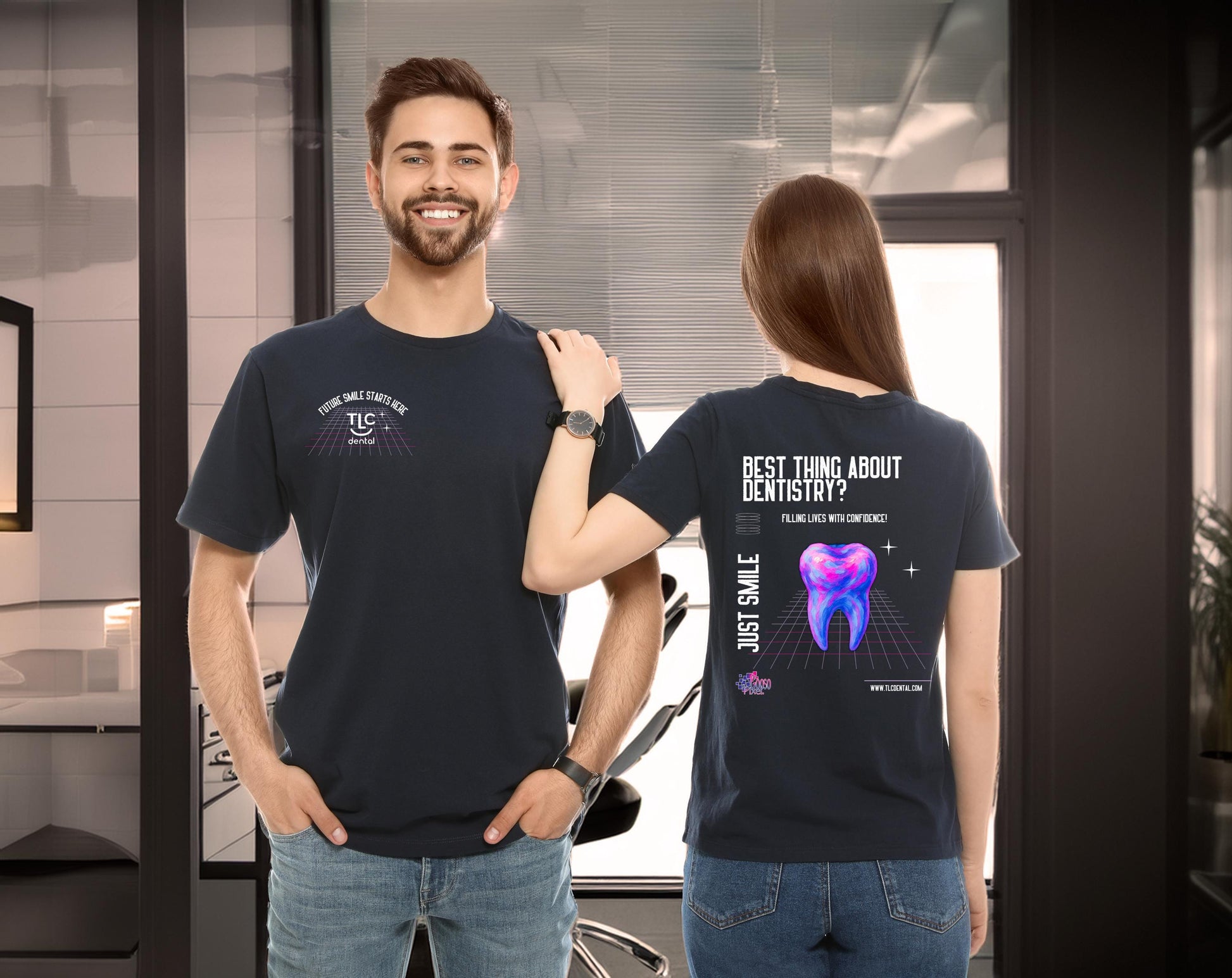 Dental Office Logo Customizable T-Shirt