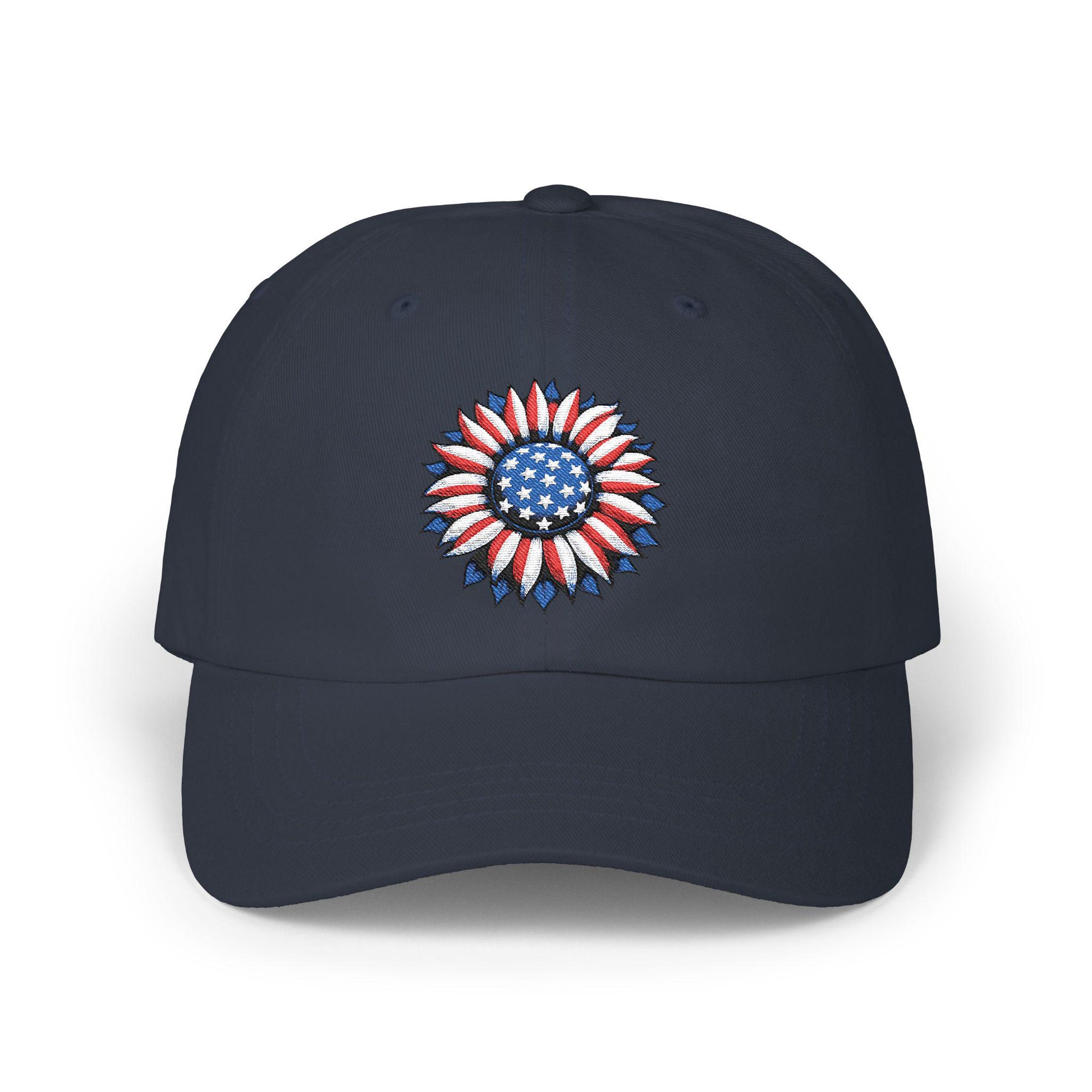 Embroidered Classic Dad Cap for 4th of July Patriotic