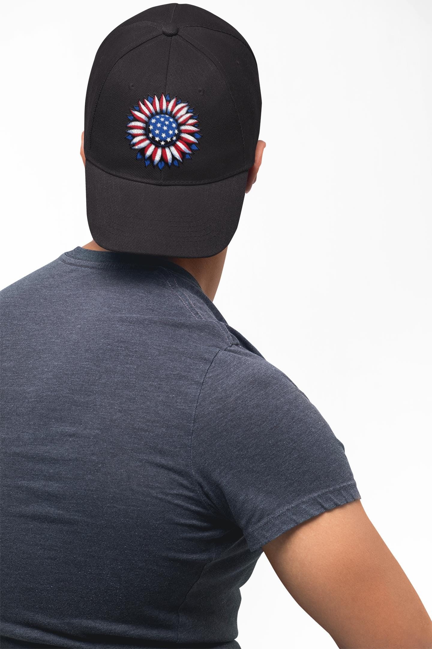 Embroidered Classic Dad Cap for 4th of July Patriotic