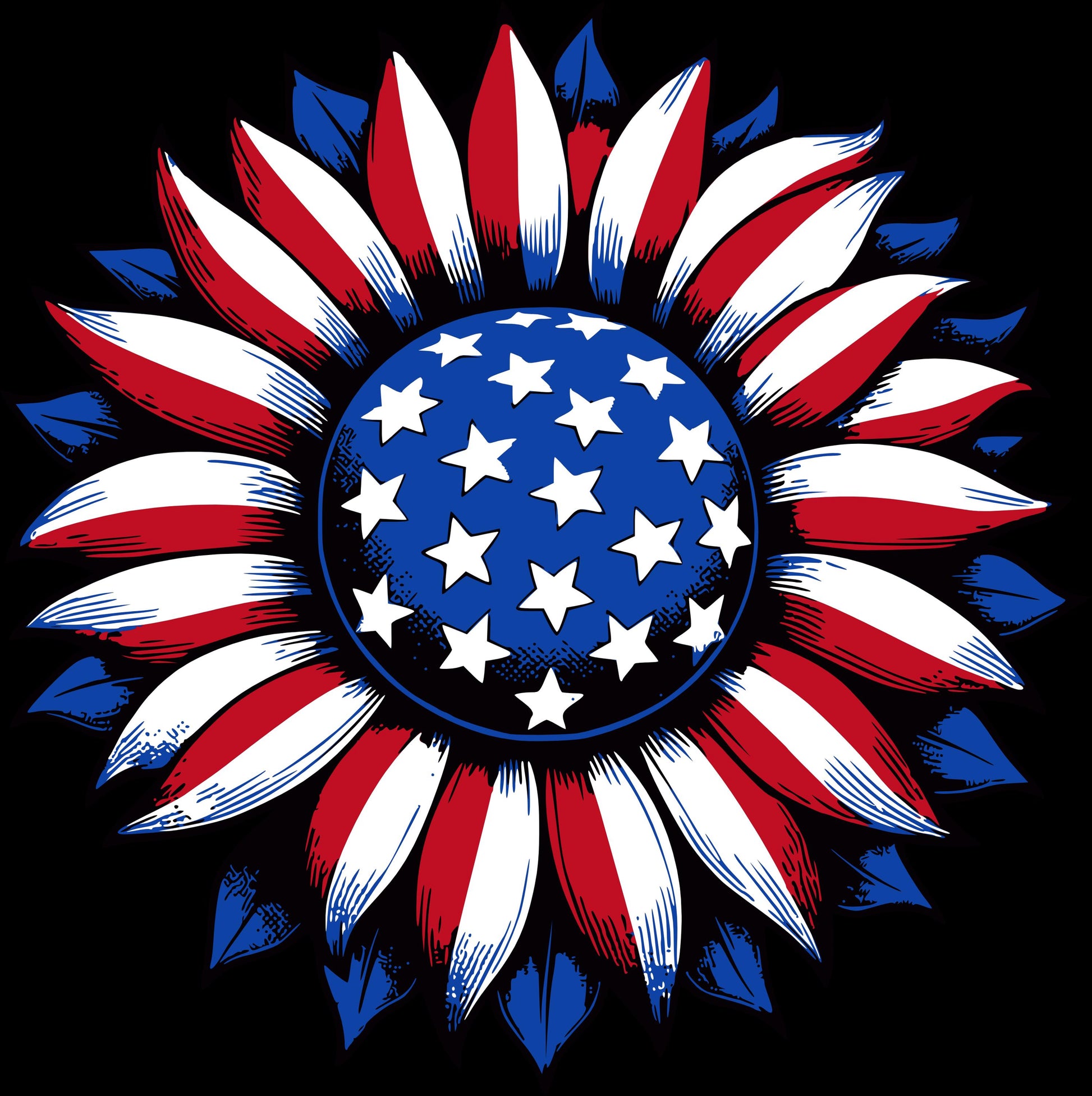 Embroidered Classic Dad Cap for 4th of July Patriotic