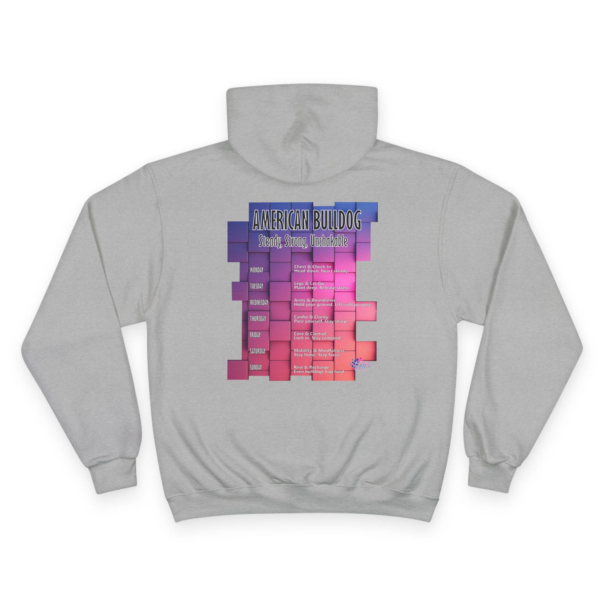 Bulldog Motivation Gym Champion® Hoodie