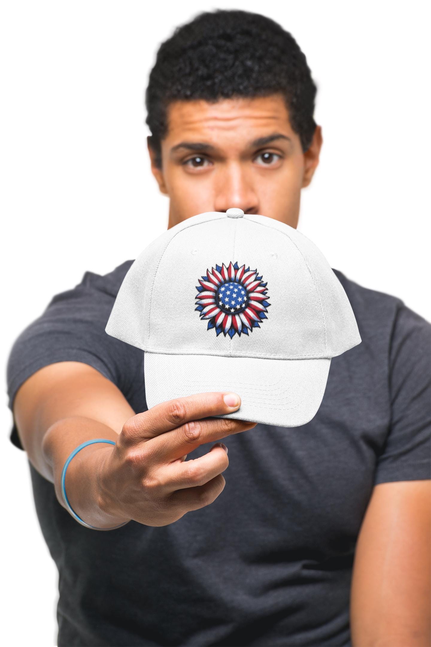 Embroidered Classic Dad Cap for 4th of July Patriotic