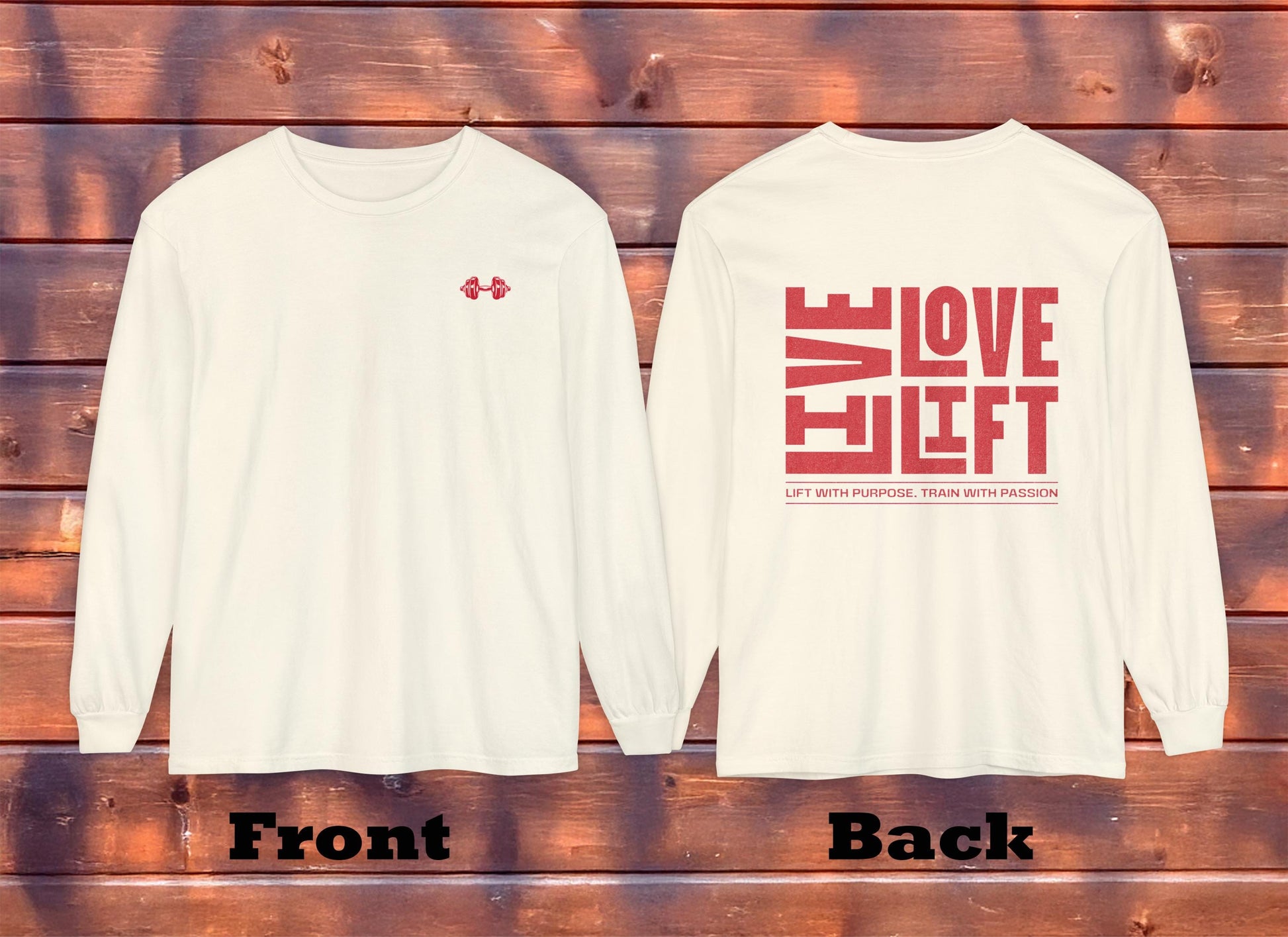 Comfort Colors® Live Love Lift Long Sleeve T