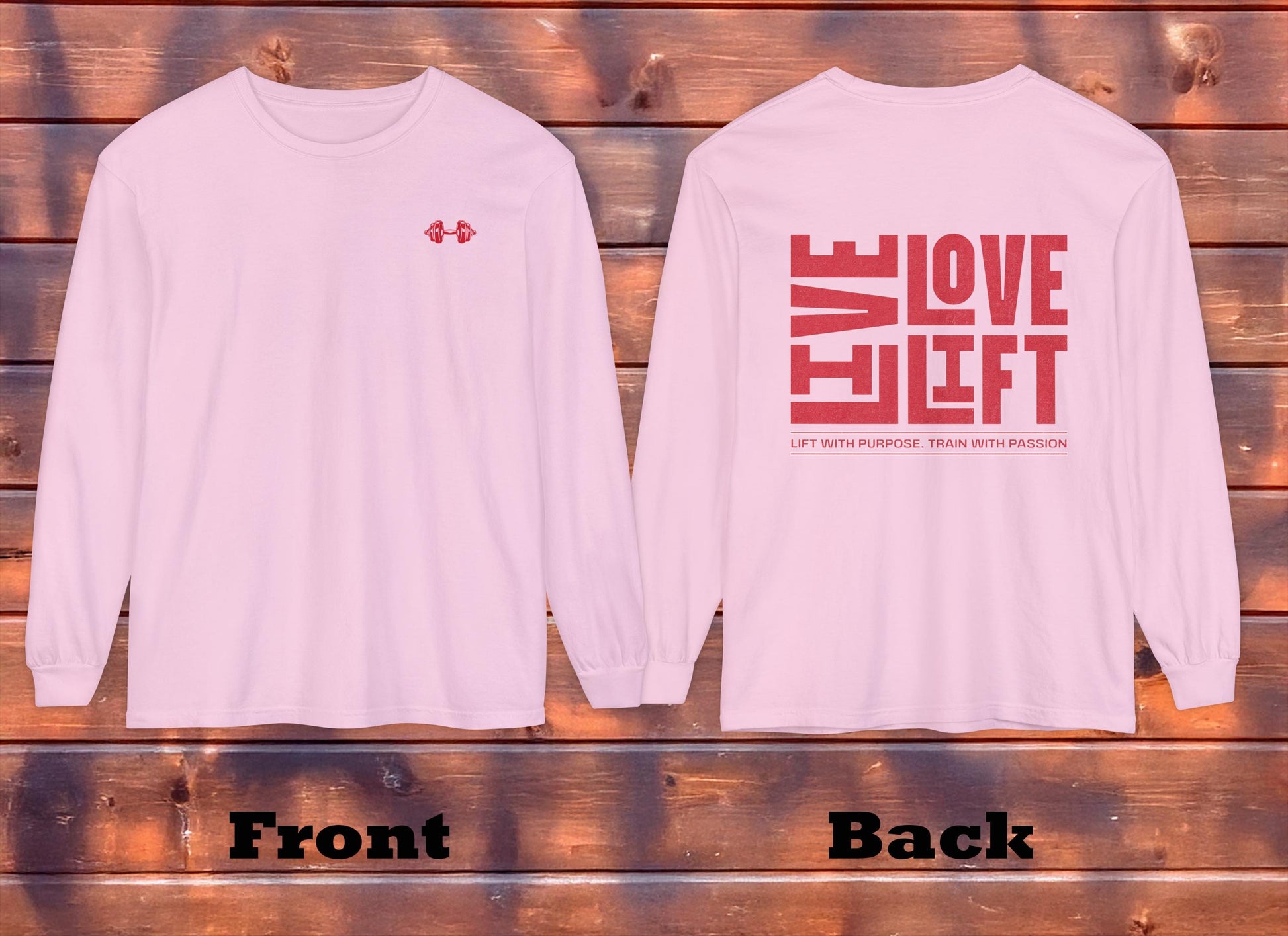 Comfort Colors® Live Love Lift Long Sleeve T