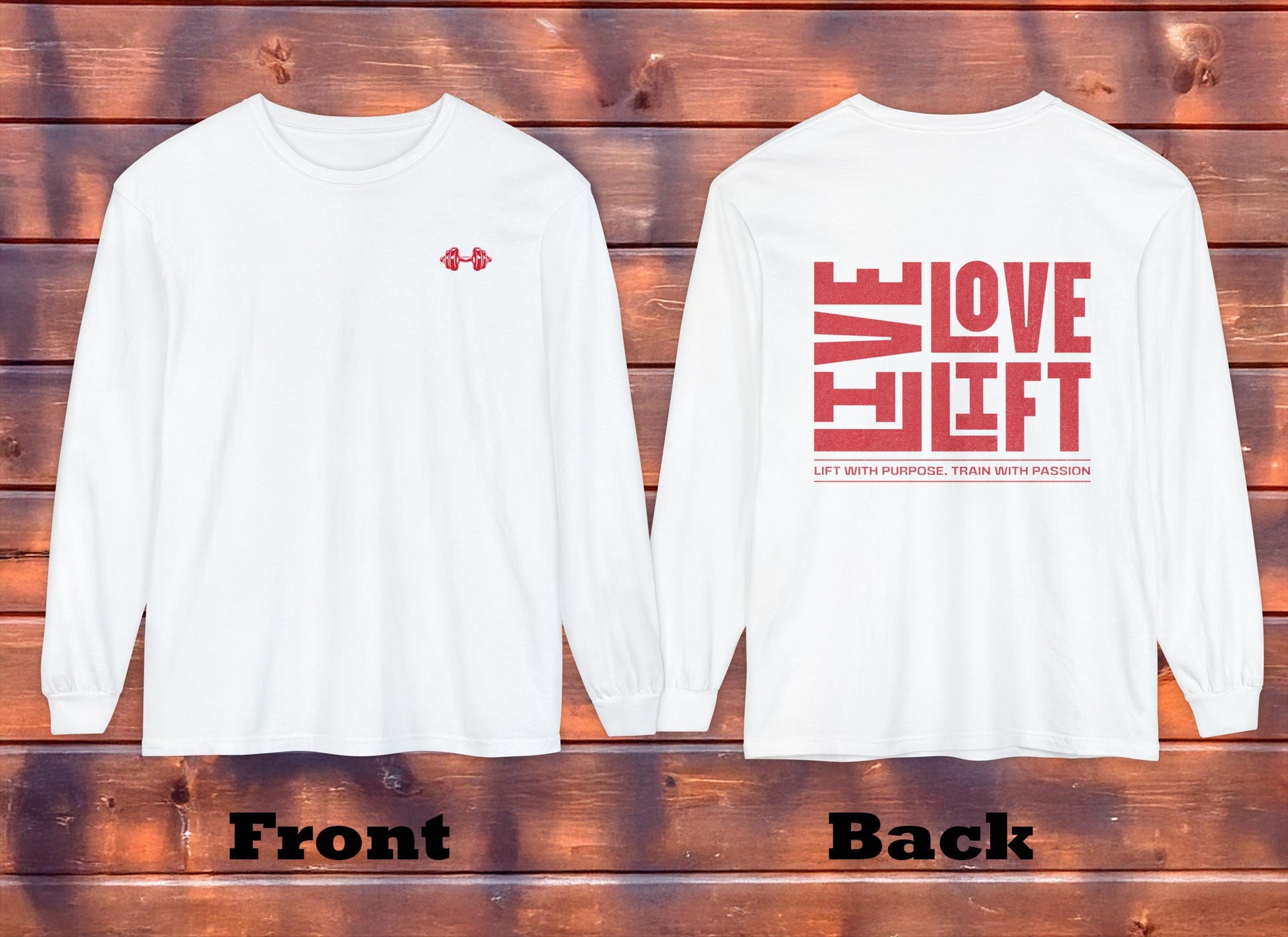 Comfort Colors® Live Love Lift Long Sleeve T